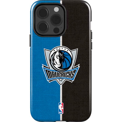 NBA Dallas Mavericks Canvas iPhone 15 Pro Impact Case